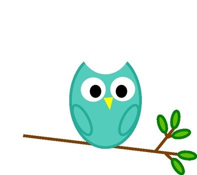 Pink Owl Clip Art N43