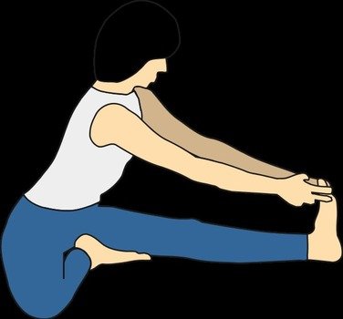 Cartoon Yoga Clip Art N13