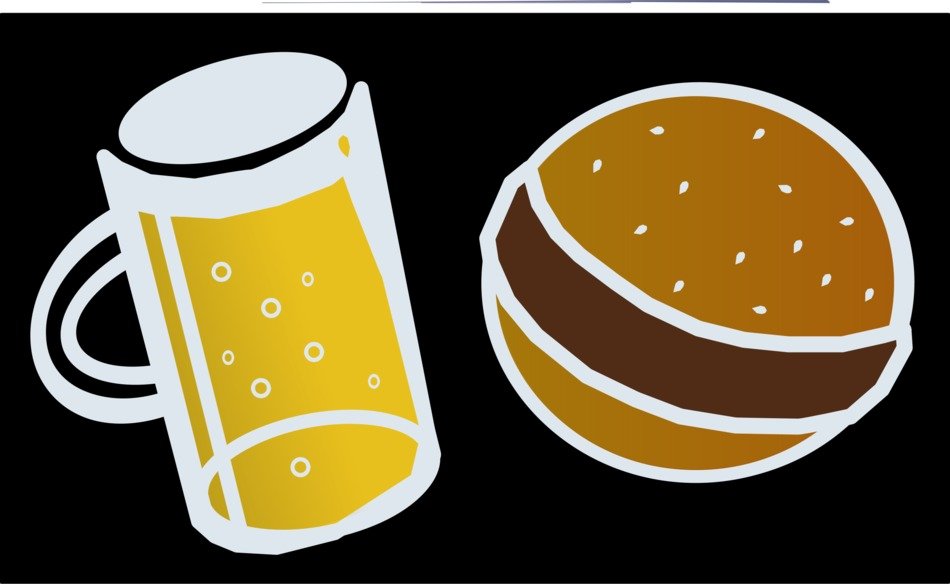 Beer And Hamburger