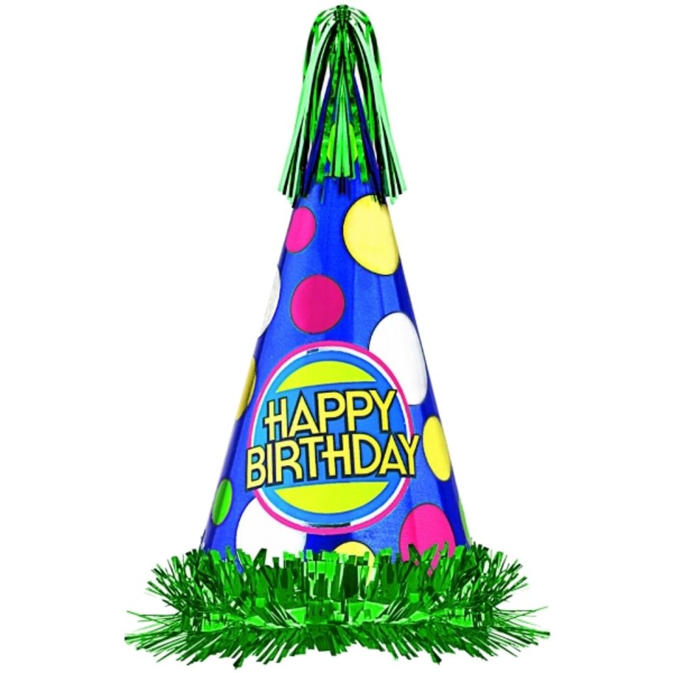 Happy Birthday Cone Hats