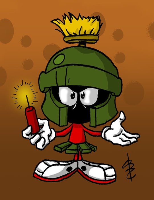 Looney Tunes Marvin Martian N7