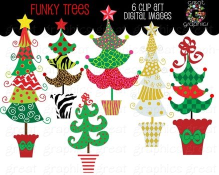 Christmas Tree Clip Art N337