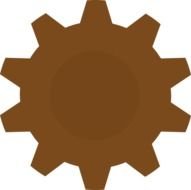 Steampunk Gear Clip Art N3