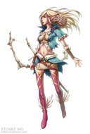 Elf Warrior Girl