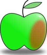 Green Apple Clip Art N68