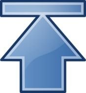 Clipart Top Tango Blue Go