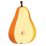 Pear Fruit Clip Art N4