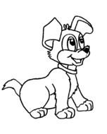 Dog Coloring Pages N15