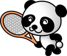 Panda Cartoon Clip Art N3