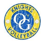 Knights Volleyball as a emblem