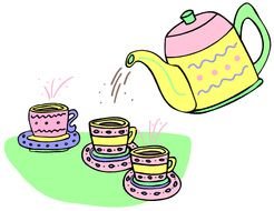 Princess Tea Party Clip Art N3