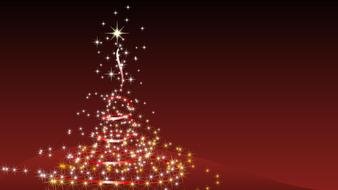 Christmas shining decorations clipart