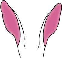 Bunny Rabbit Ears Clip Art