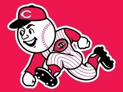 Clipart of Cincinnati Reds Logo
