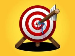 Target With Arrow drawing
