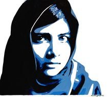 Malala Yousafzai Clip Art drawing