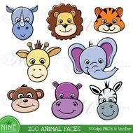 Zoo Animals Clip Art N8