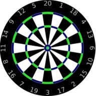 Dart Board Clip Art N56