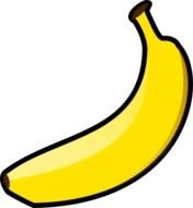 Banana Clip Art N137