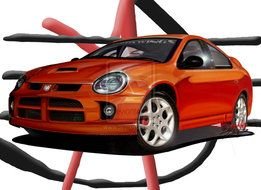 Dodge Neon SRT-4 clipart