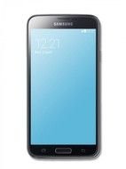 Samsung Galaxy, smartphone with blue screen