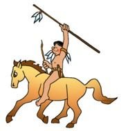 Native American Clip Art N100