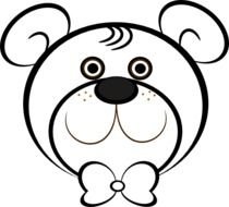 Teddy Bear Clip Art Black And White N22