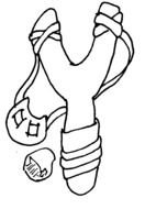 drawing of the slingshot