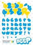 Graffiti Alphabet Bubble Letters Printable