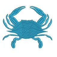 Crab Embroidery Design
