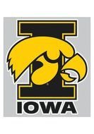 Iowa Hawkeye logo drawing