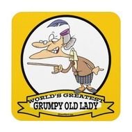 Grumpy Old Lady Cartoon N5