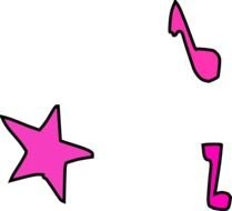 Music Notes Clip Art N186