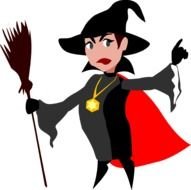 Witch Clip Art N44