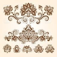 Vintage Flower Tattoos