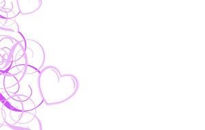 Heart Swirl Clip Art N23