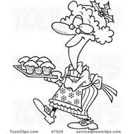 Cupcake Line Drawing N2