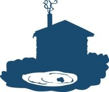 Log Cabin Clip Art drawing