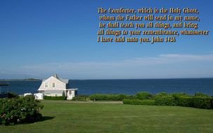 Landscape with the Bible