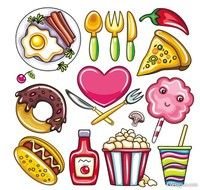 Cartoon Food N10