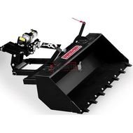 Colorful metal Swisher ATV Dump Bucket