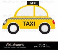 Taxi Cab Clip Art N36