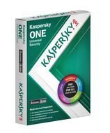 box with Kaspersky One Universal Security