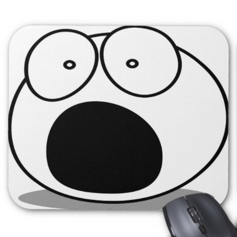 Shocked Face Clip Art N10