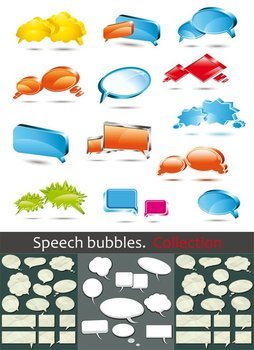 Speech Bubble Vector N9