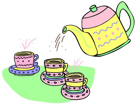 Princess Tea Party Clip Art N3