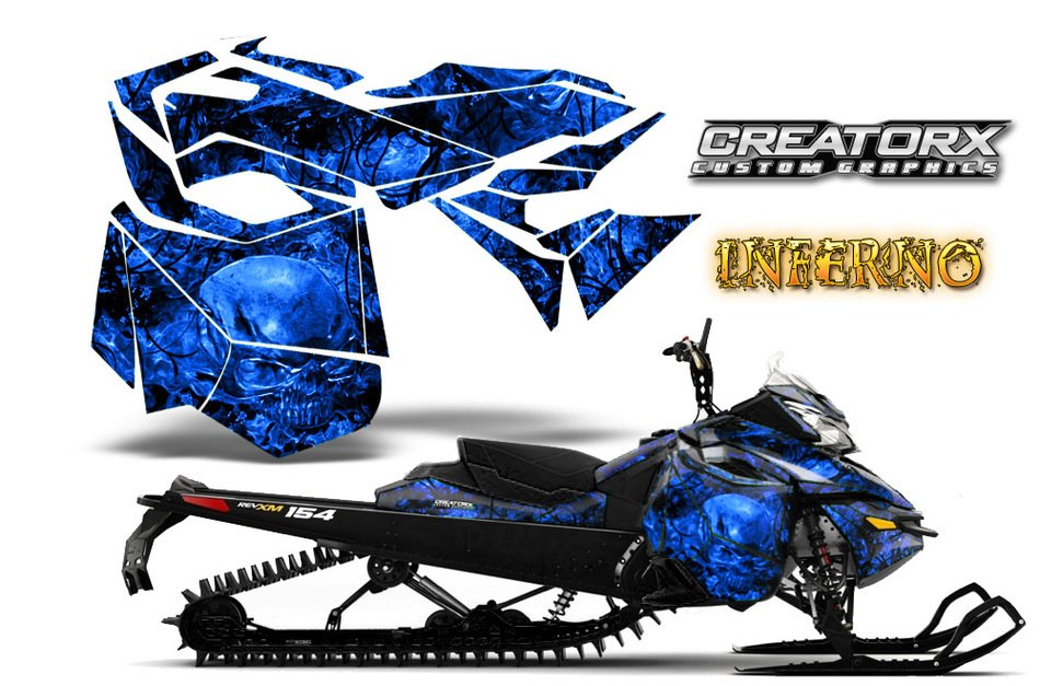 Pink Ski Doo Snowmobile