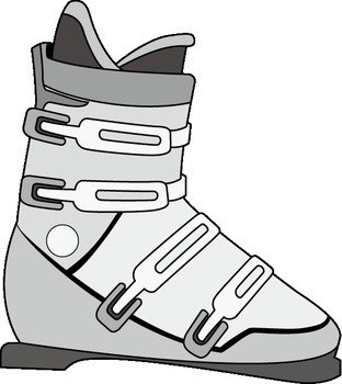 Ski And Snowboard Clip Art N3