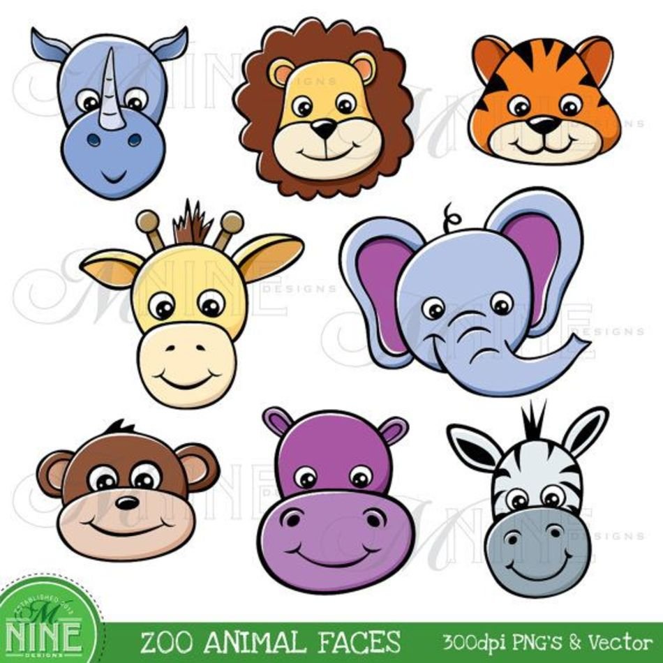 Zoo Animals Clip Art N8
