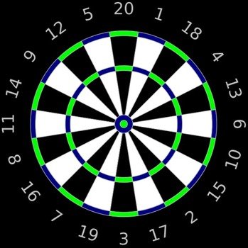 Dart Board Clip Art N56